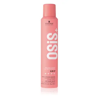 Schwarzkopf Professional Osis+ Grip pěna na vlasy ultra silná fixace 200 ml