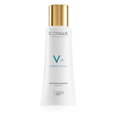 ICONIQUE Professional V+ Maximum volume Thickening shampoo šampon pro objem jemných vlasů 100 ml