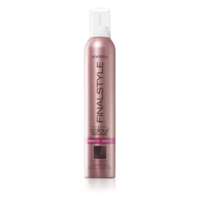 Montibello FINALESTYLE Color mousse barvicí pěna pro zvýraznění barvy vlasů Brunette - Marrone 3