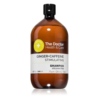 The Doctor Ginger + Caffeine Stimulating posilující šampon pro slabé vlasy s tendencí vypadávat 