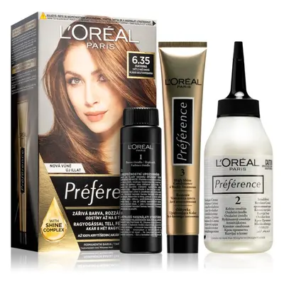 L’Oréal Paris Préférence barva na vlasy odstín 6.35 Light Amber 1 ks