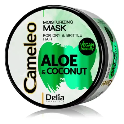 Delia Cosmetics Cameleo Aloe & Coconut hydratační maska pro suché a křehké vlasy 200 ml