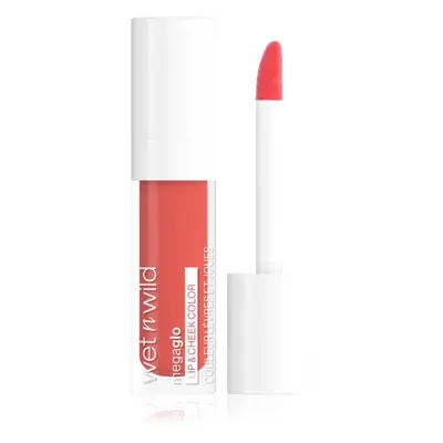 Wet n Wild MegaGlo krémová rtěnka na rty a tváře odstín Coral Dream 6,5 ml