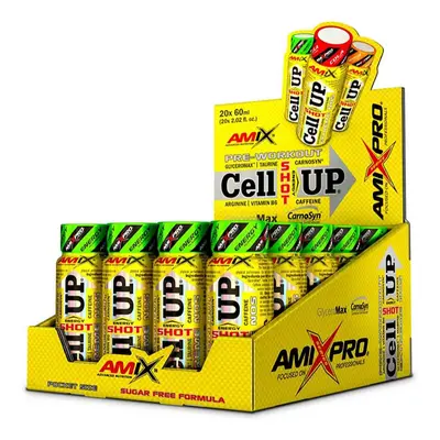 Amix AmixPro CellUP Energy Shot podpora sportovního výkonu příchuť Original 20x60 ml