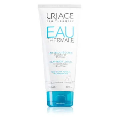 Uriage Eau Thermale Silky Body Lotion hedvábné tělové mléko pro suchou a citlivou pokožku 200 ml