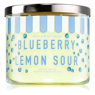 Bath & Body Works Blueberry Lemon Sour vonná svíčka 411 g