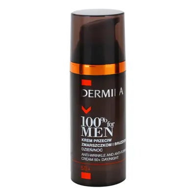 Dermika 100% for Men krém proti hlubokým vráskám 50+ 50 ml