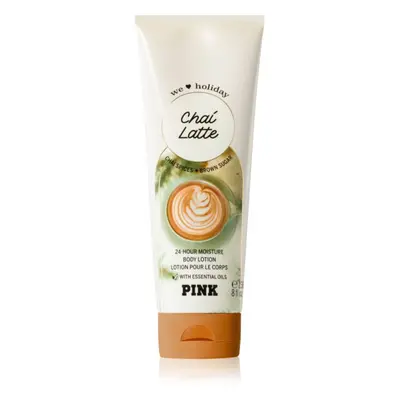 Victoria's Secret PINK Chai Latte tělové mléko pro ženy 236 ml