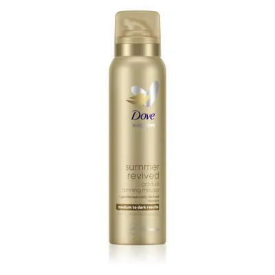 Dove Summer Revived samoopalovací pěna odstín Medium to Dark 150 ml