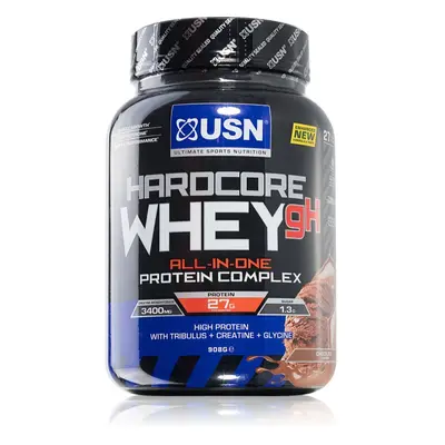 USN Hardcore Whey gH regenerace a růst svalů příchuť Chocolate 908 g