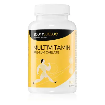 SportWave® Multivitamin Premium Chelate kapsle pro podporu imunitního systému 90 cps