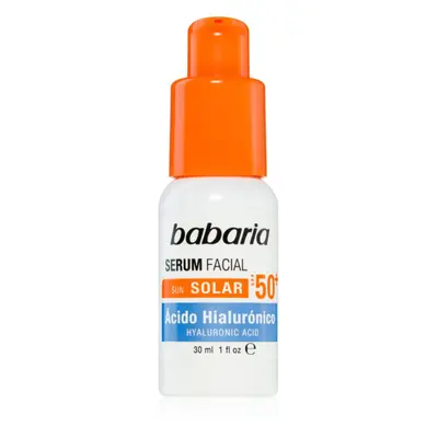 Babaria Sun Face hydratační sérum s vysokou UV ochranou SPF 50+ 30 ml