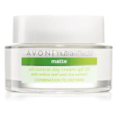 Avon Nutra Effects Matte matující denní krém SPF 20 50 ml