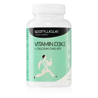 SportWave® Vitamin D3K2 + Calcium chelate podpora imunity 120 tbl