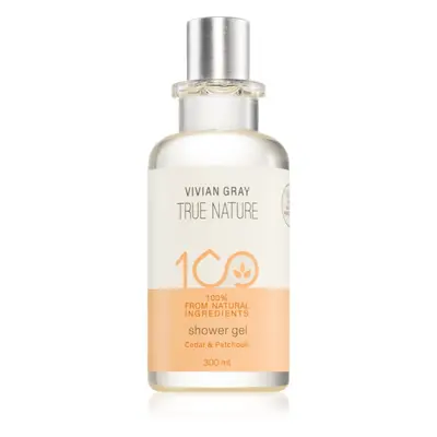 Vivian Gray True Nature Cedar & Patchouli osvěžující sprchový gel 300 ml