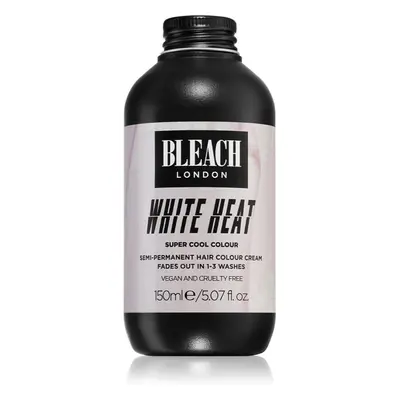 Bleach London Super Cool semi-permanentní barva na vlasy odstín White Heat 150 ml