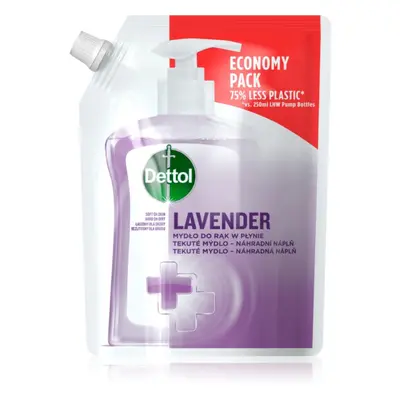 Dettol Soft on Skin Lavender tekuté mýdlo náhradní náplň 500 ml