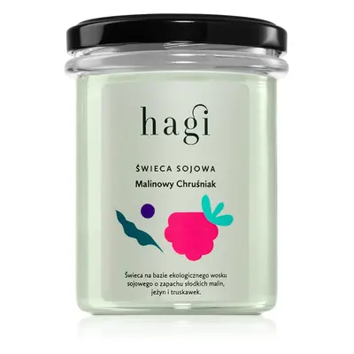 Hagi Raspberry Custard vonná svíčka 215 ml