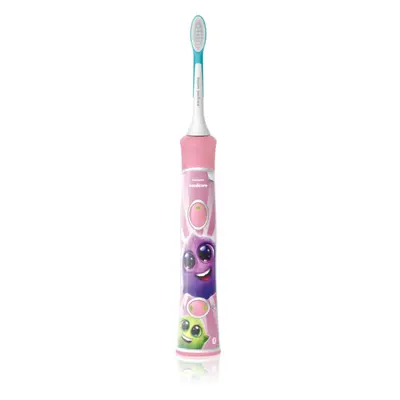 Philips Sonicare For Kids HX6352/42 sonický elektrický zubní kartáček pro děti s Bluetooth Pink 