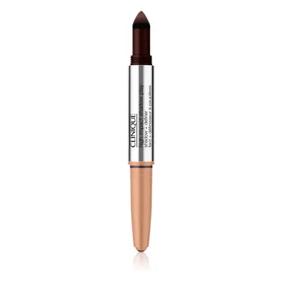 Clinique High Impact Shadow Play™ Shadow & Definer oční stíny v tužce duo odstín Café Au Lait 1,