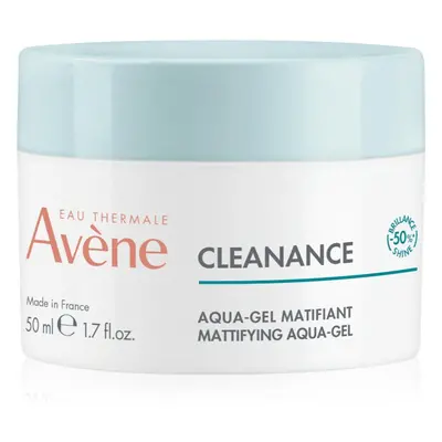 Avène Cleanance Mattifying Aqua-Gel zmatňující a hydratační gelový krém pro mastnou a smíšenou p