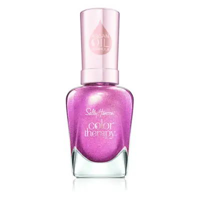 Sally Hansen Color Therapy pečující lak na nehty odstín 191 Pomegratitude 14.7 ml