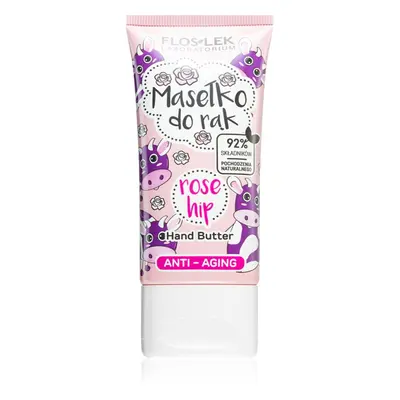 FlosLek Laboratorium Hand Care Rose Hip máslo na ruce a nehty 50 ml