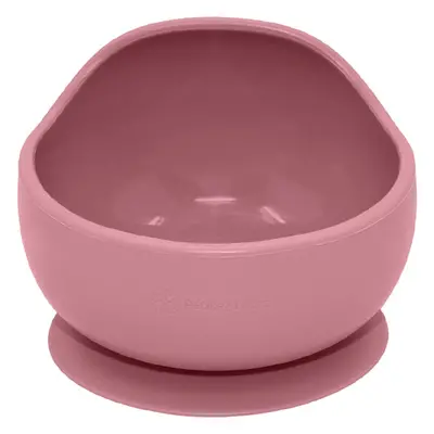 Petite&Mars Take&Match Silicone Bowl miska s přísavkou Dusty Rose 6 m+ 360 ml