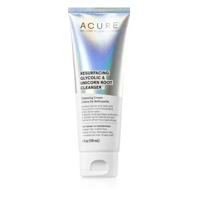 ACURE Resurfacing Glycolic & Unicorn Root čisticí krém na obličej 118 ml