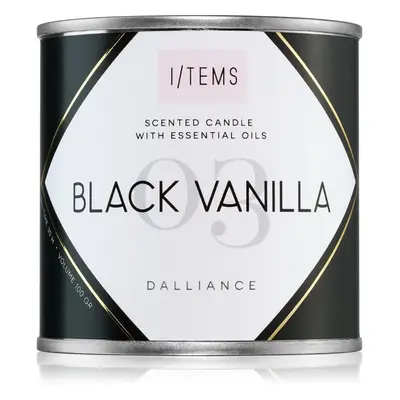 I/TEMS Essential 03 / Black Vanilla vonná svíčka 100 g