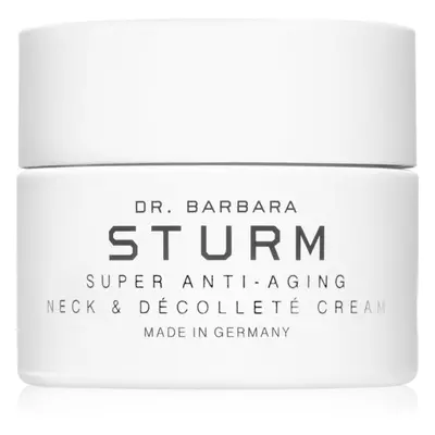 Dr. Barbara Sturm Super Anti-Aging Serum Neck and Décolleté Cream zpevňující krém na krk a dekol