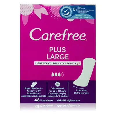 Carefree Plus Large Light Scent slipové vložky 48 ks