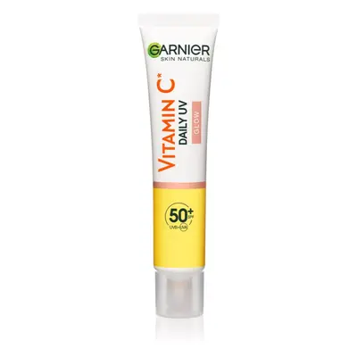 Garnier Skin Naturals Vitamin C Glow denní rozjasňující UV fluid SPF 50+ 40 ml