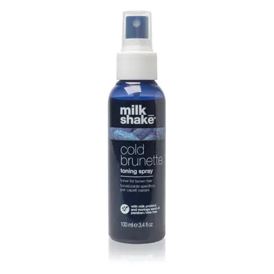 Milk Shake Cold Brunette Toning Spray sprej neutralizující mosazné podtóny 100 ml