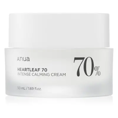 Anua Heartleaf 70% Intense Calming Cream intenzivní zklidňující a ochranný krém pro všechny typy