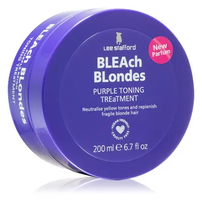 Lee Stafford Bleach Blondes Purple reign maska neutralizující žluté tóny 200 ml