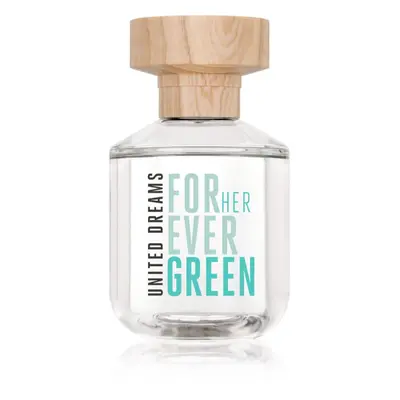 Benetton United Dreams for her Forever Green toaletní voda pro ženy 80 ml