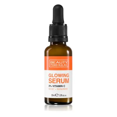 Beauty Formulas Glowing 2% Vitamin C rozjasňující pleťové sérum 30 ml