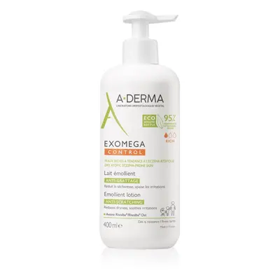 A-Derma Exomega Control tělové mléko proti podráždění a svědění pokožky 400 ml