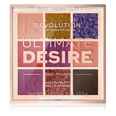 Makeup Revolution Ultimate Desire paletka očních stínů odstín Jewel Fixation 8,1 g