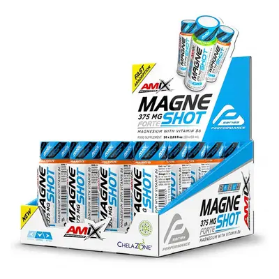 Amix Performance MagneSHOT Forte 375 mg podpora spánku a regenerace příchuť Mango 20x60 ml