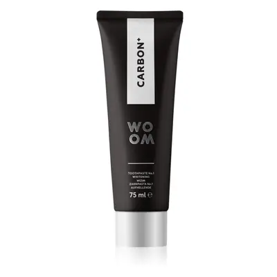 WOOM Carbon+ Toothpaste černá bělicí zubní pasta 75 ml