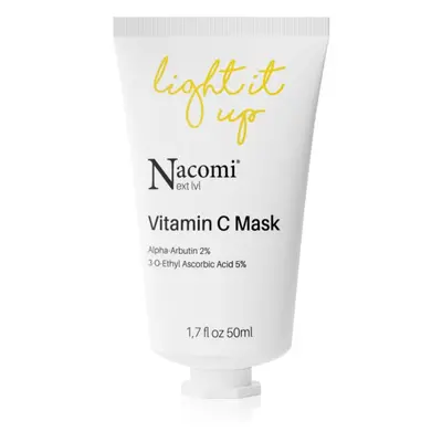 Nacomi Next Level Light It Up rozjasňující maska s vitaminem C 50 ml