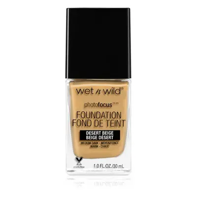 Wet n Wild Photo Focus matující fluidní make-up odstín Desert Beige 30 ml