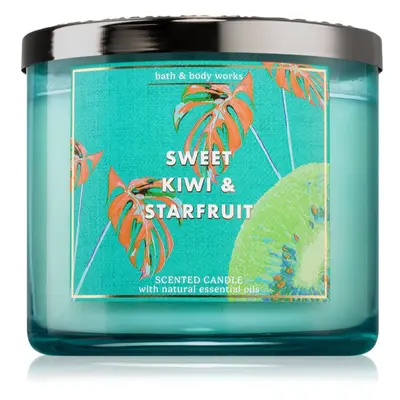 Bath & Body Works Sweet Kiwi & Starfruit vonná svíčka 411 g