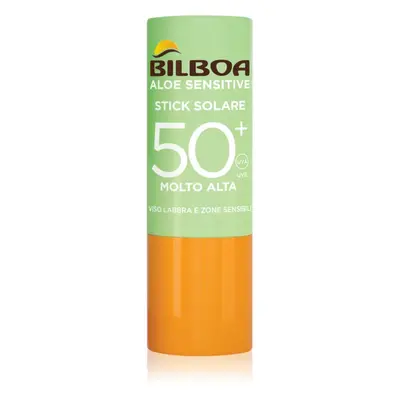 Bilboa Aloe Sensitive opalovací krém v tyčince SPF 50+ 12 ml