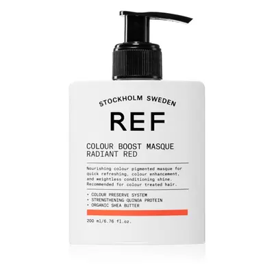 REF Colour Boost Masque jemná vyživující maska bez permanentních barevných pigmentů RADIANT RED 