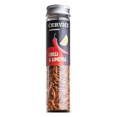 SENS Kořenění červíci jedlý hmyz příchuť Chilli & Lime 15 g