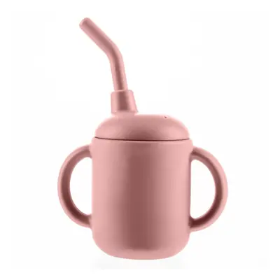 Zopa Silicone Mug hrnek 2 v 1 Old Pink 1 ks