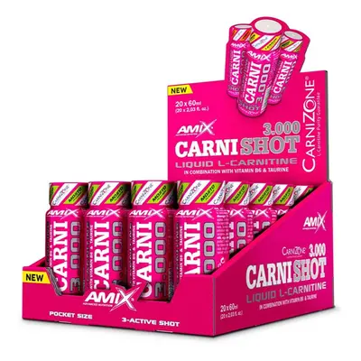 Amix CarniShot 3000 spalovač tuků příchuť Mango 20x60 ml